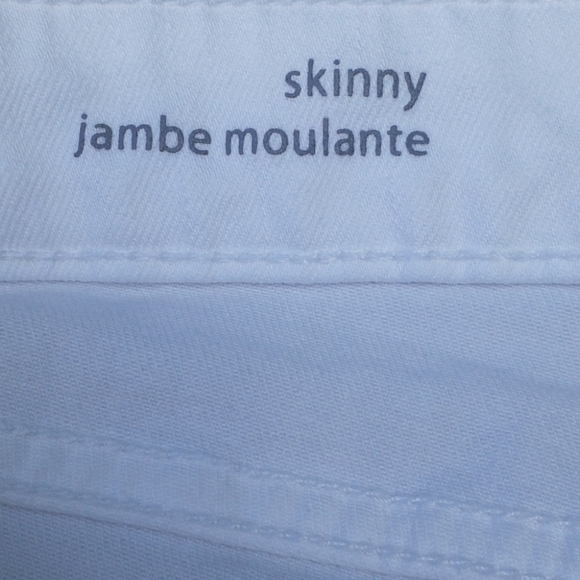 Mossimo White Stretch Jeans Size 14 Fit 3 - Picture 6 of 6